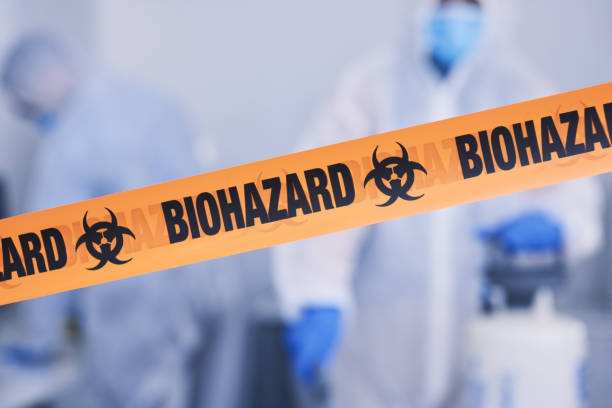 Professional Biohazard technician working in Moncks Corner, SC
